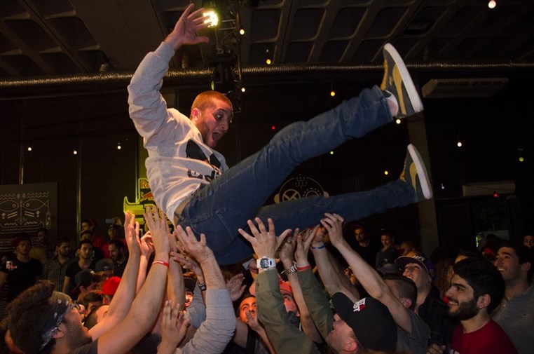 The Three-time Winner B-Boy Ralph battles to glory at the 2014 Red Bull BC One Lebanon Cypher